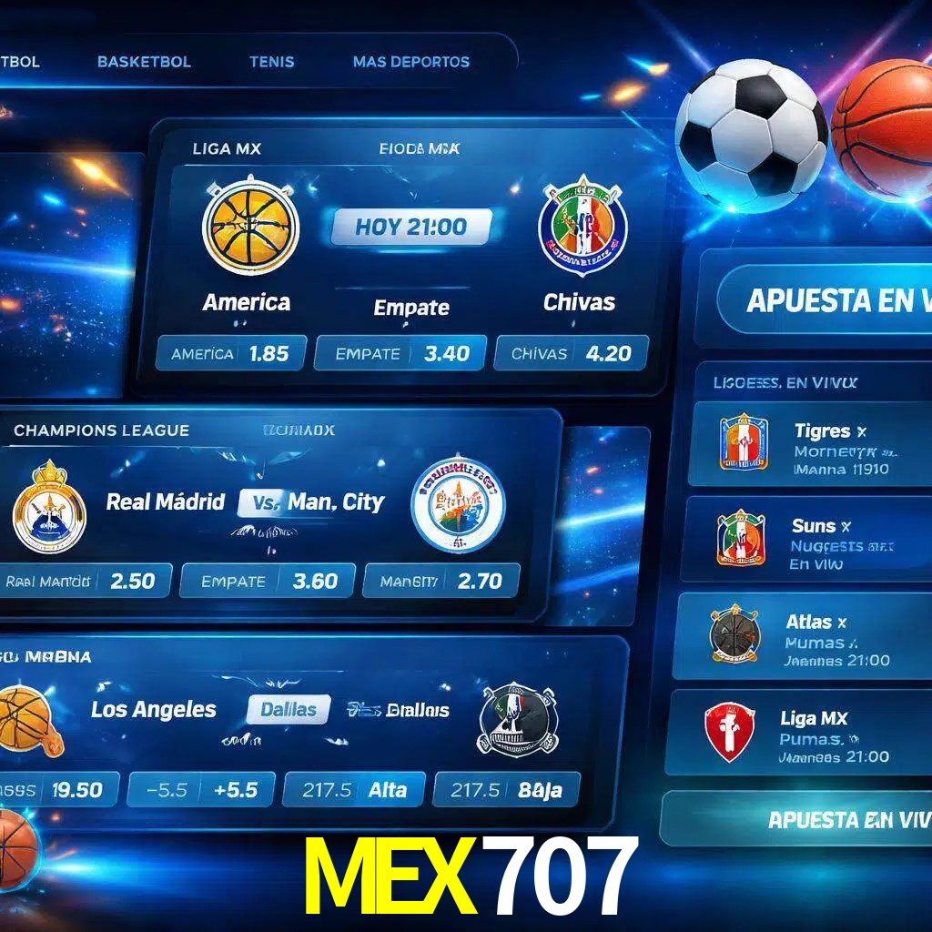 Mercados de apuestas deportivas MEX707 para jugadores en México